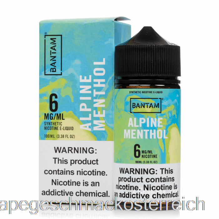 Alpenmenthol - Bantam Vape - 100ml 6mg Vape-Geschmack